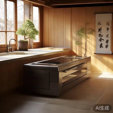 集成灶日式厨房装修，打造家居新风尚