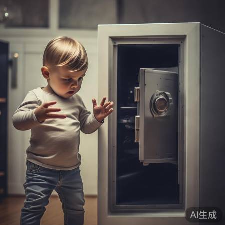 教育孩子远离保险柜