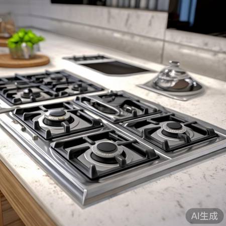 燃气灶尺寸:灶眼直径与灶台长度