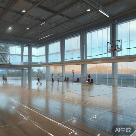 篮球馆投资高,技术进步普及