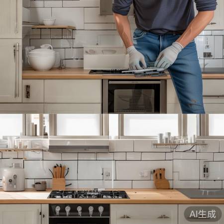 “学会快速拆装油烟机”