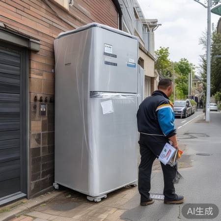 网购冰箱,了解物流服务