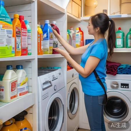 选洗衣剂看材质和污渍