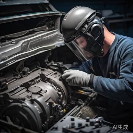 拆卸风门检查风道