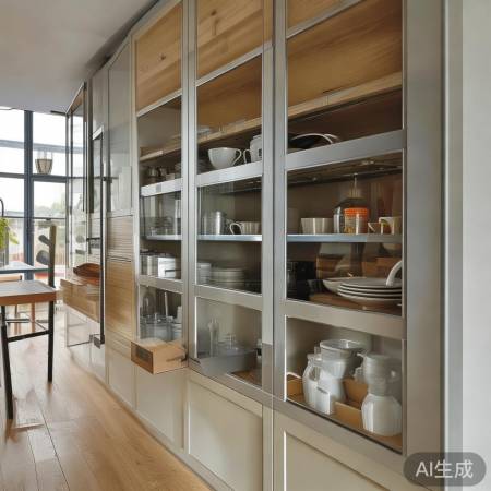 厨房吊柜，60-100cm宽