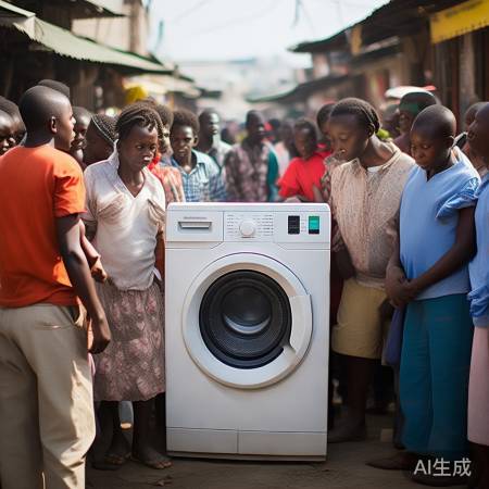 非洲各国洗衣机普及率逐年提升
