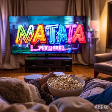 周末沙发薯片看电视