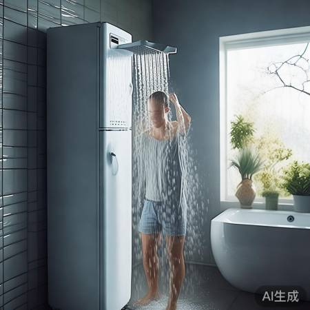 冰箱孔洗澡:便捷省水SPA
