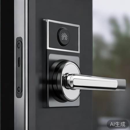 华为指纹锁，抗冲击C级锁芯