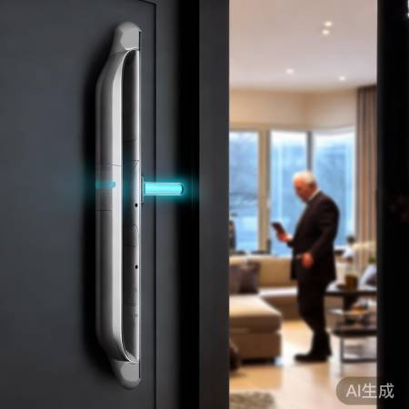 华为指纹锁，远程控制便捷