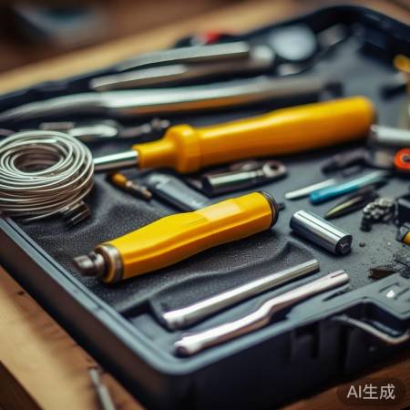 准备工具:螺丝刀、铁丝、布