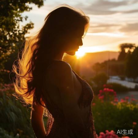 “驻足欣赏风情背影”