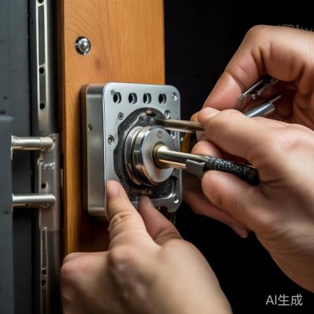 自行换锁芯,注意匹配