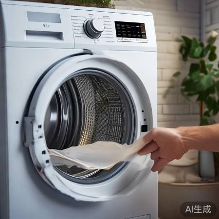 洗衣机使用需小心，勿损坏感应器