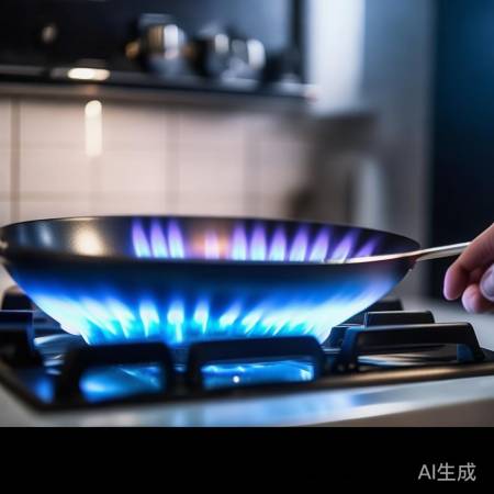 检查火焰颜色与大小