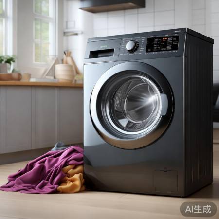 美的洗衣机7公斤滚筒：家居生活新选择，高效洗涤更贴心