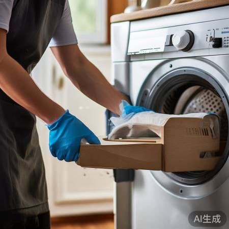 洗衣机洗墙柜花架清洁妙招