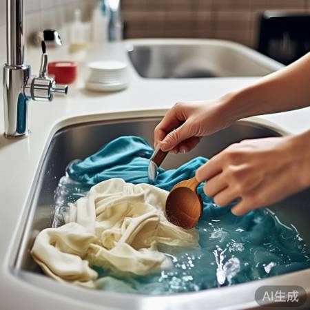 洗衣服先浸泡，污渍更易溶