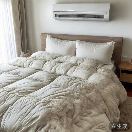 空调被可以洗衣机清洗吗？