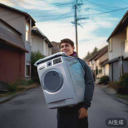 梦见给母亲送洗衣机回家的温馨时刻