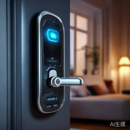 指纹锁防撬报警,智能更新加密