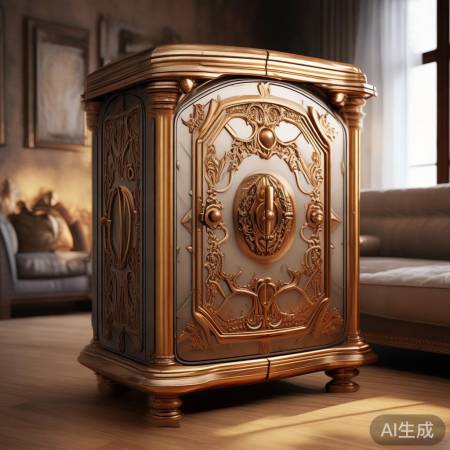 家居安全升级，创意保险柜装修效果图赏析