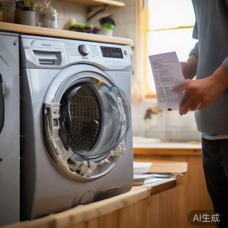 洗衣机不通电，检查说明书后请修