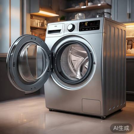 美的滚筒洗衣机E52：深度洁净，家庭生活新选择