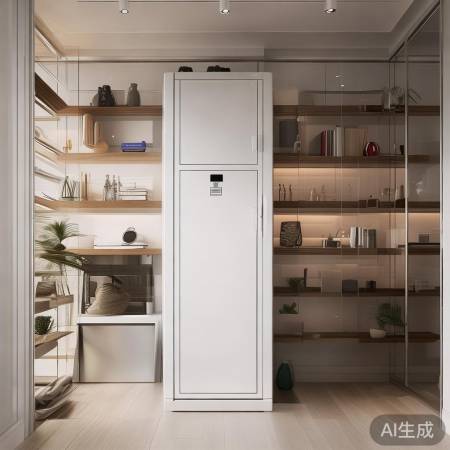 保险柜颜色搭配技巧：打造时尚白调质感空间