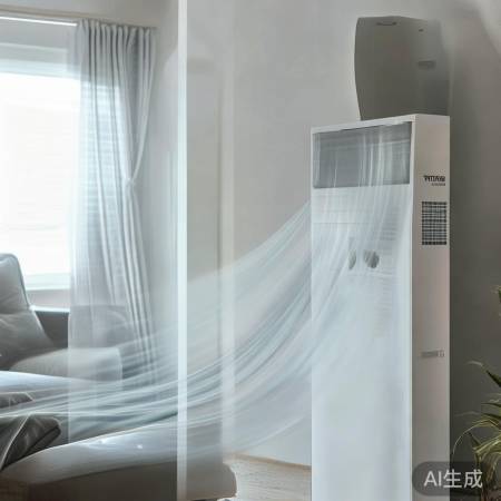 客厅中央空调双回风口设计，打造舒适家居体验