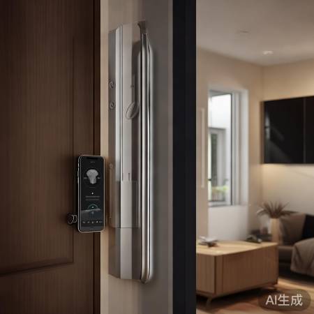 智能指纹锁，远程安全控制