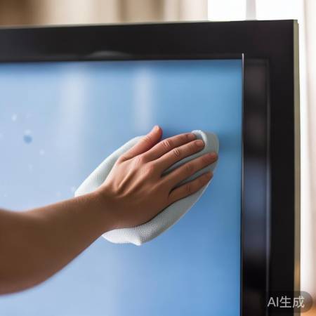 清洁电视，画面更清晰