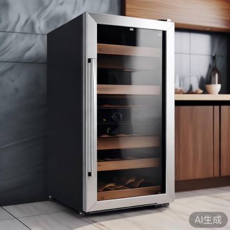 “40升恒温红酒柜，简约实用”
