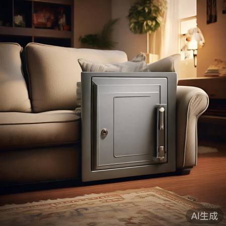 保险柜藏隐蔽角落