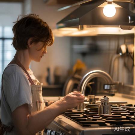 燃气灶漏气警惕防范