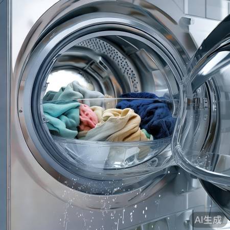 甩干桶，封闭桶内转盘脱水