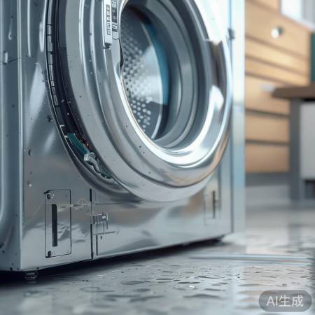 洗衣机排污口藏匿处