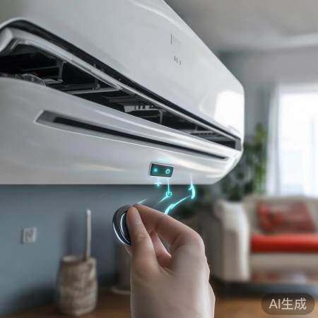 空调一键启动，温度适中调节