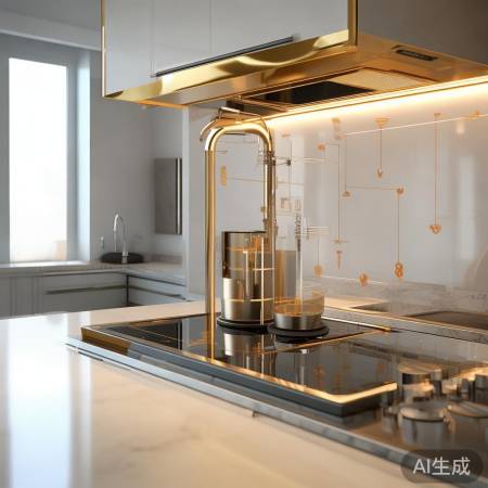 金地集成灶，高效排烟易安装