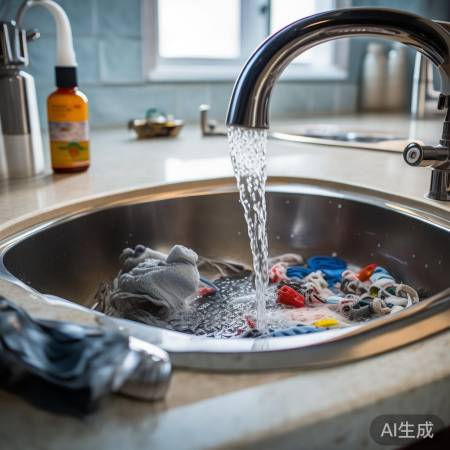 洗衣机噪音排查：检查排水管