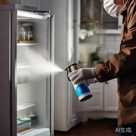 “除霜剂快速除霜,慎用”