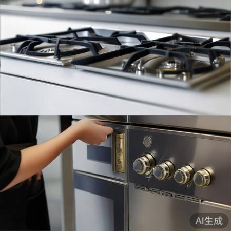 “燃气灶保养：关阀检件”