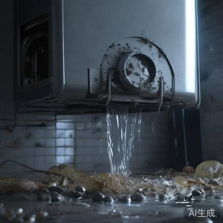 壁挂炉进水口堵塞