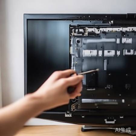 康佳电视底部拆后盖