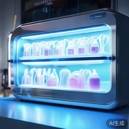 高效紫外线杀菌，快速消毒。