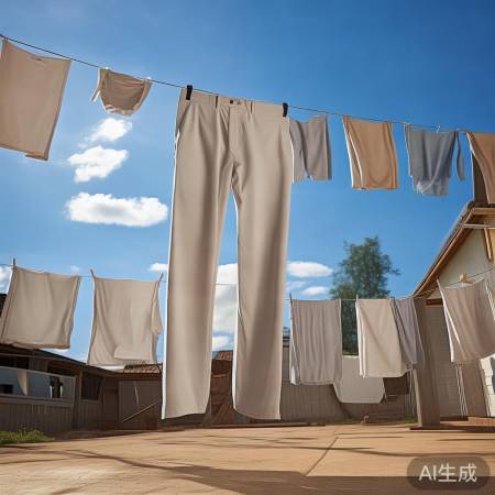 晾晒技巧延长裤寿命