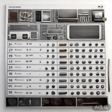 电视品牌螺丝尺寸表