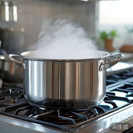 确保锅体清洁煮汤