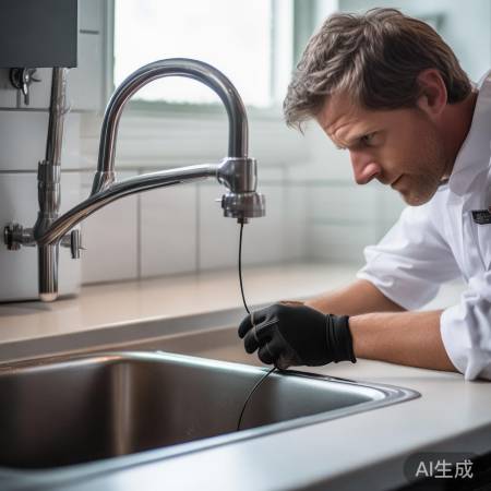 管道检查，疏通杂物