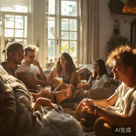 夏日畅聊，轻松自然